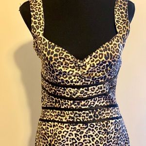 Xoxo leopard print dress